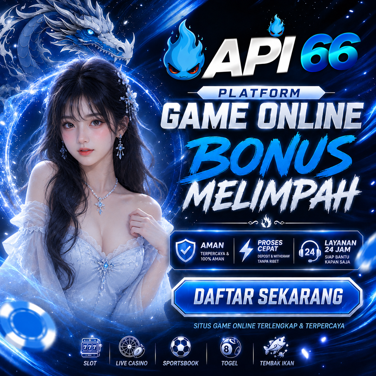API66  Website Slot Online Terpercaya dan Aman